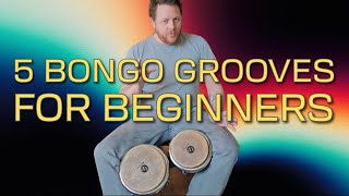 5 Bongo Grooves for Beginners | Simple & Easy to Learn