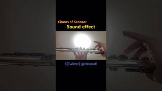 【Flute】Sound effect / Chants of Sennaar【演奏してみた】#Shorts