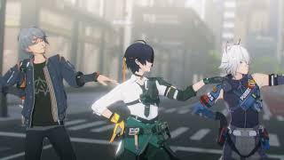 【ゼンゼロMMD】妄想疾患■ガール【浅羽悠真、アキラ、セス・ローウェル / Harumasa, Wise, Seth】