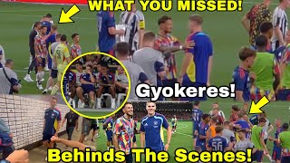 WHAT YOU’VE MISSED🔥Behind the Scenes with Gyokeres & Ben White😂Gabby Mimicking Gyokeres,Lewis Skelly