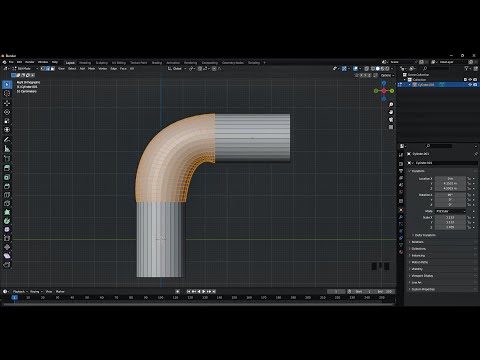 Edge joint in blender || Blender tips || #blender