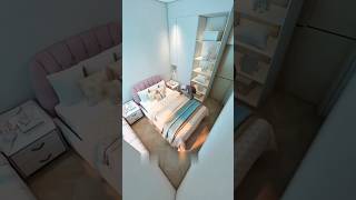 Smallest bedroom design #shorts #interiordesign