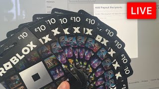 🔴 FREE 2,000,000 ROBUX GIVEAWAY LIVE! (Roblox)
