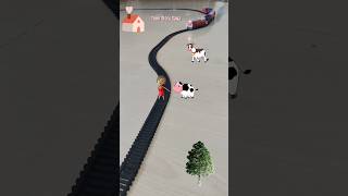Cow Dancing for Apt song and the train is approaching fast | Apateu Song Bruno Mars and Rosé