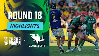 Zebre Parma v Connacht | Highlights | Round 18 | URC 2024/25