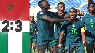 Morocco Vs Nigeria Super Falcons 2-3 Highlights & Goals Women's Africa Cup of Nations Final 2025