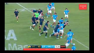 Argentina vs Uruguay Rugby Highlights | All Tries | July 20, 2025