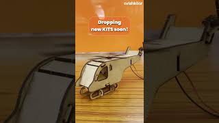 🚁 Sneak Peek: Make Your Own Helicopter Kit | DIY STEM Fun for Kids! 🛠✨