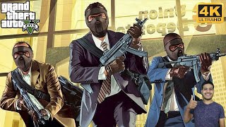 GTA 5 - First Robbery Mission Completed! (Story Mode Prologue) | BitByBit-Gaming
