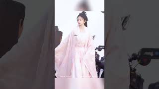 【馬秋元古裝造型曝光！絕美氣質驚豔眾人】#馬秋元 #古裝女神 #拍攝花絮 #短劇演員 #幕後日常