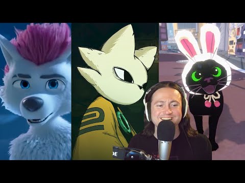 YMS Reacts to Some "Furry" Trailers (200% Wolf, Nine Sols, Little Kitty Big City)