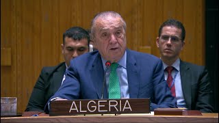 Déclaration de l'Amb Amar Bendjama au nom des A3+ sur la situation en Syrie