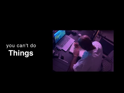 you can do things