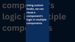 How to write React Custom Hooks 🔥 #shorts