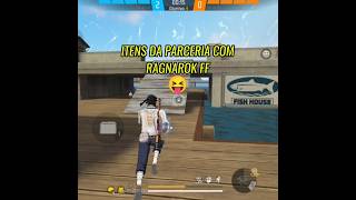 Itens do Ragnarok😝 #freefirebrasil #freefire #shortsff #shorts #ffbrasil