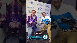 Fantastic Four: First Steps in 4DX - Mind-Blowing Movie Experience! 🚀🔥 #4DX #thefantasticfour