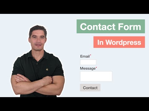 Add a Contact Form to Wordpress and style it properly