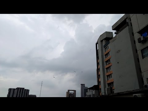 Rainy weather in karachi 2021 || Sky view || rainy weather sky view