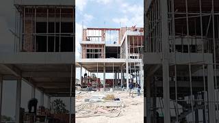 Site check Construction and MEP work of Luxury Villa house Projects #create
