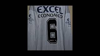 1997 1 GG Camisa Corinthians Jogador ExcelFun 6 Manga Longa
