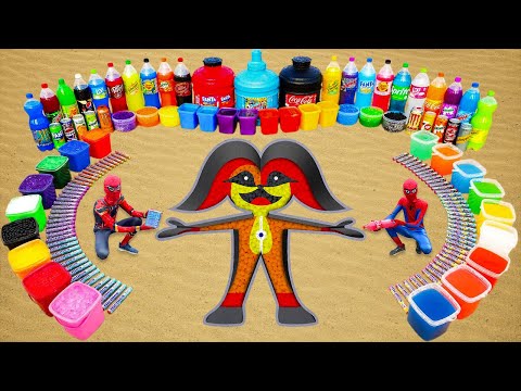 How to make DogDay with Orbeez & Cement, Balloons of Sodas, Fanta, Sprite, Coca Cola and Mentos