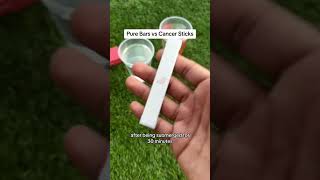 Pure bars vs cancer sticks 😈