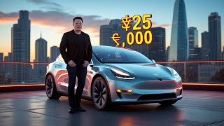 Elon Musk's \$25K Tesla Model 2 Set for 2025 Release – The Car Industry Won’t See This Coming*