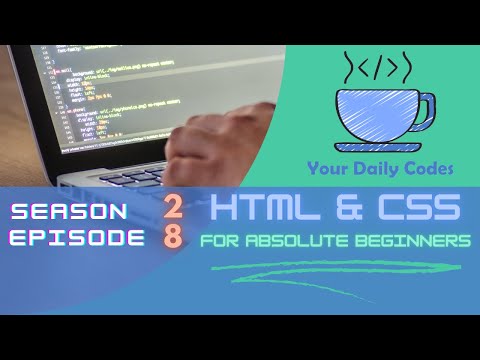 S2 E8, HTML-CSS For Absolute Beginners : Using Snippets