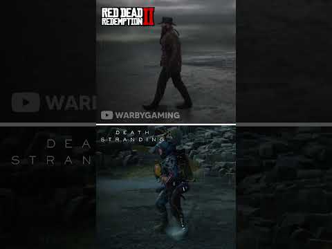 RDR2 vs Death Stranding | Rain Physics