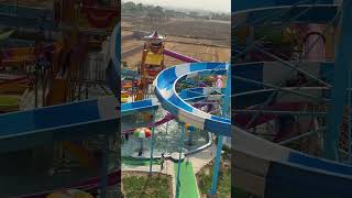 Longest slide at rainbow water park, Sasaram . #waterpark #slide ￼