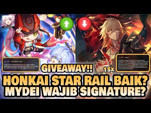 HONKAI STAR RAIL GAME BAIK!! MYDEI WAJIB SIGNATURE?? 🤔 | Honkai: Star Rail