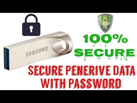 How to Set Password In USB Drive to Secure your Data