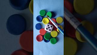 Easy made Ludo dice at home #dice#ludo#diy#youtubeshorts