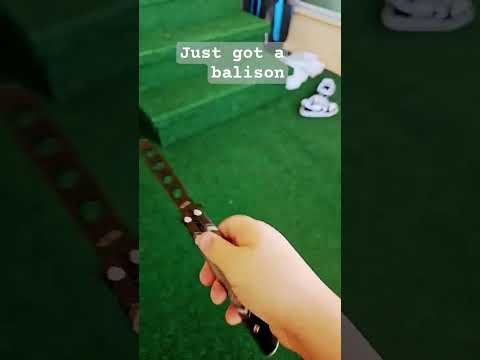 Just got a balison