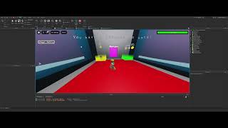 Roblox studio animated text test showcase. #roblox #robloxlua #robloxgui