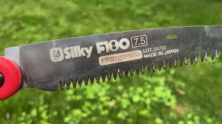 Silky F180 7.5 Professional Folding Saw Made in Japan