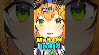🔥WHY She Named DOOBY?!🤔 #vtuber #dooby3d #envtuber #vtuberclips