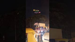 😤Returning Home is A Battle !! #kirtikausikkumar #bangalore #bangaloretraffic #nighttraffic #RCB