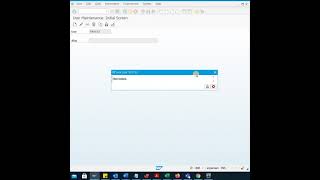 Locking and Unlocking User in SAP #Shorts