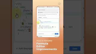 Airtable Formula Editor Improvements: Hide Parts of a Formula You Don't Want to See