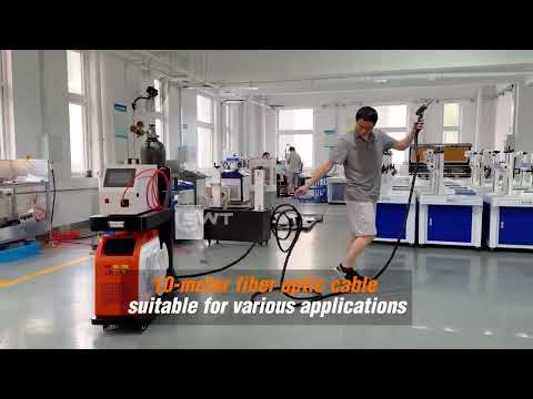 What's good about the laser handheld welding machine with a bracket?