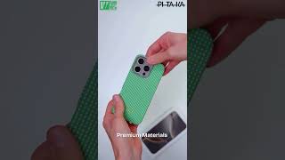Sleek & Green! Pitaka Ultra Slim Case on iPhone 16 Pro Max (Dab Lew Tech Pakistan)