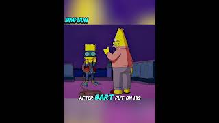 Grandpa got shot at home! #anime #animerecap #TheSimpsons