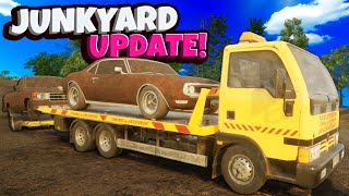 Flipping a BUSTED Rusty Car in the NEW Junkyard Update! (Car Dealer Simulator)