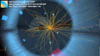 B_s meson decaying to two muons in CMS (candidate event)
