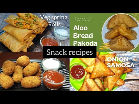 Easy Snack Recipes | Teatime Snacks | Snack Recipes In Kannada.