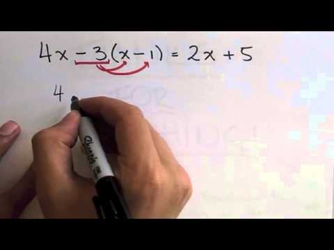 How to Solve Linear Equations Pt2