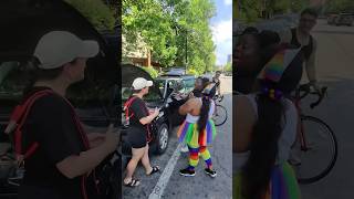 Helped a PROUD group 🏳️‍🌈 #fypシ゚viral #proudmoment #helping