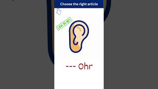 Easy German Learning One Word A day- Lerne Deutscht #easygerman #lernedeutsch #deutschlernen #german