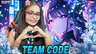 1V1 TDM | 😍FACECAM😍 | CLASSIC TEAMCODE | BGMI LIVE #bgmiindia  #girlgamer #pubgmobile  #shortfeed